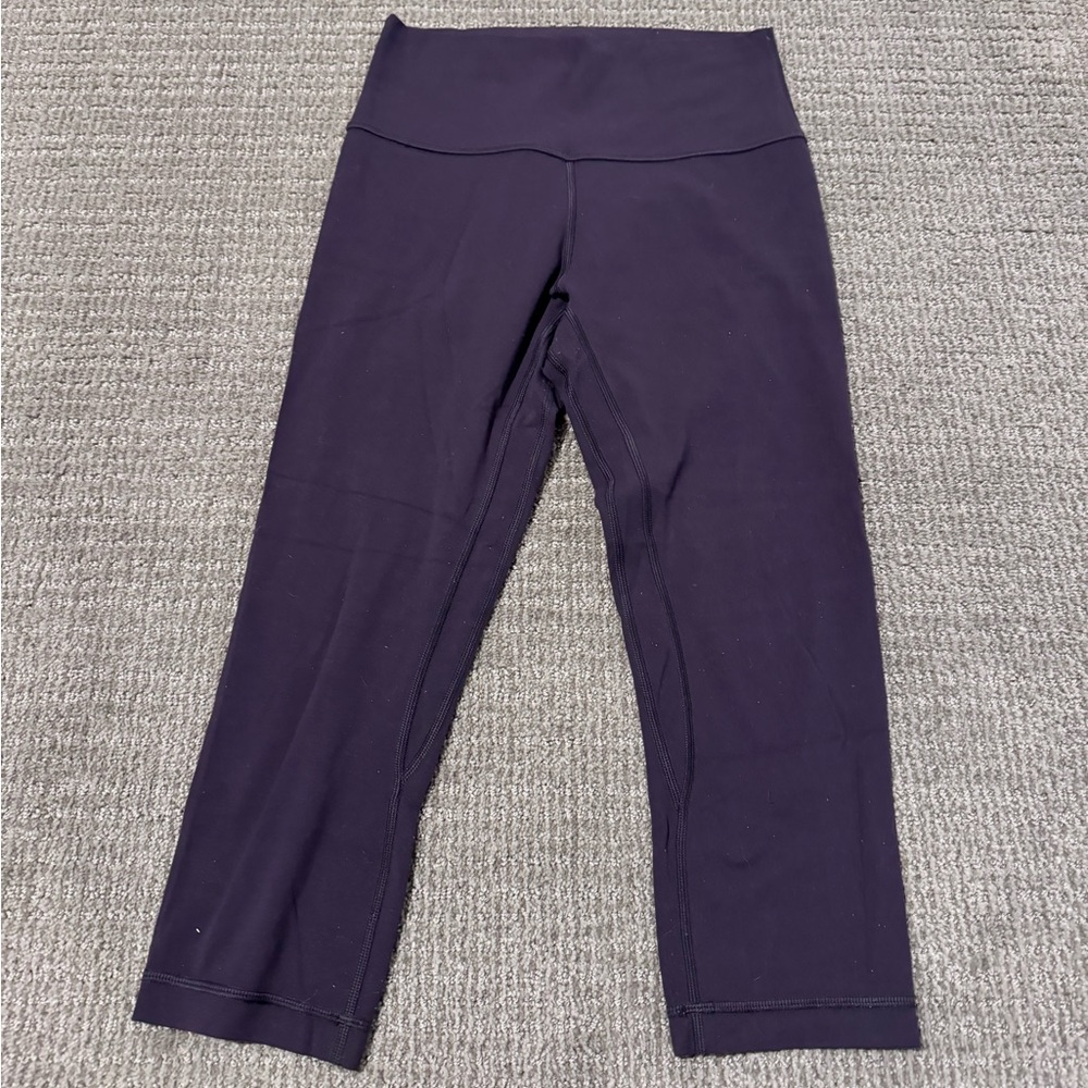 Plain Purple Lulu capris